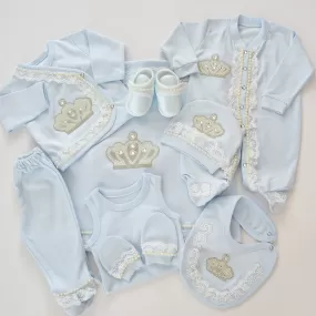 10 Piece Prince Baby Boy Set