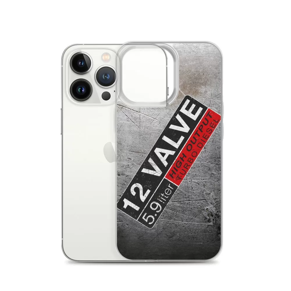 12 Valve 5.9 Diesel Engine Phone case For iPhone®