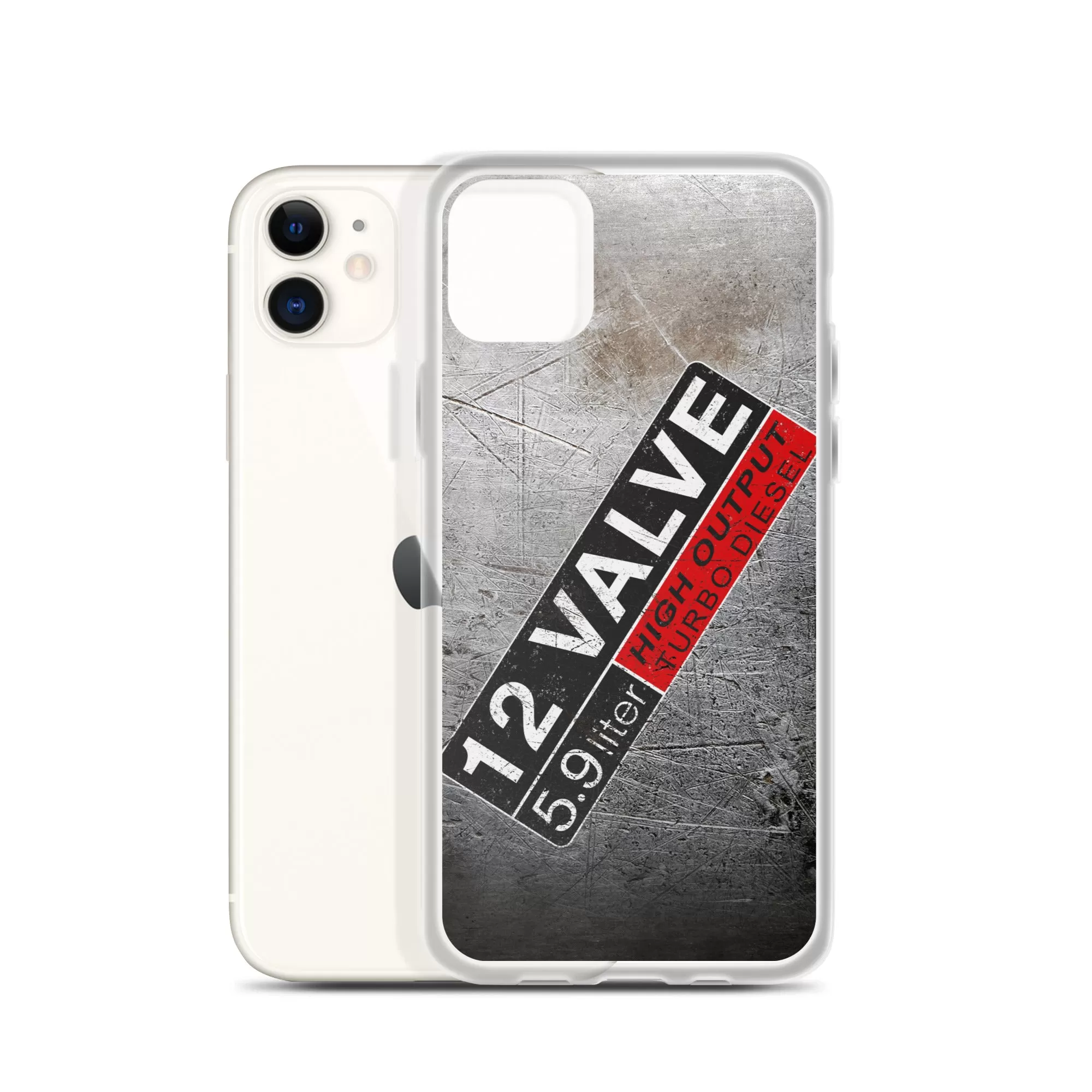 12 Valve 5.9 Diesel Engine Phone case For iPhone®