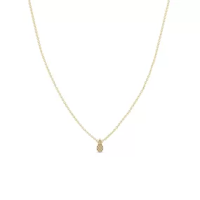 14k Itty Bitty Pineapple Necklace