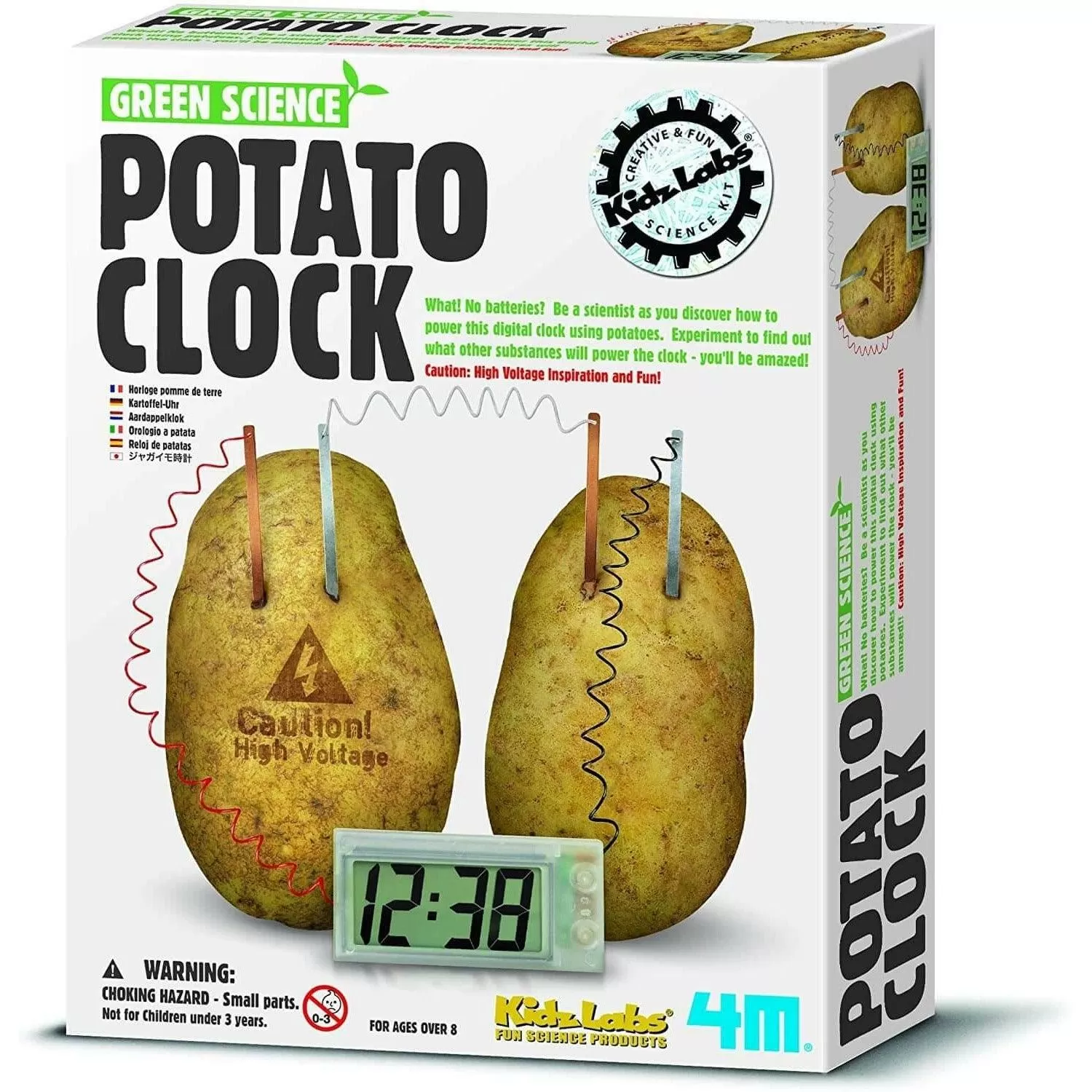 4M Potato Clock