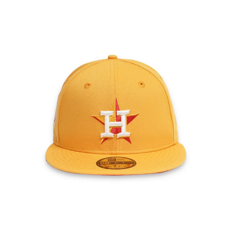 [60243836] Houston Astros 17 WS STATE FRUIT  Yellow 59FIFTY Men's Fitted Hat