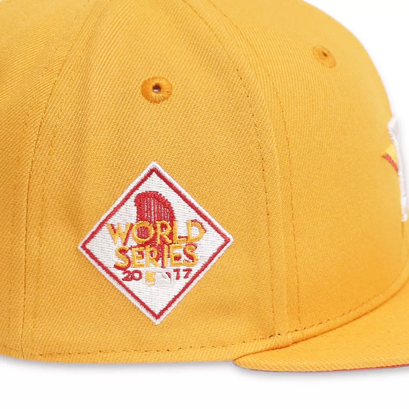 [60243836] Houston Astros 17 WS STATE FRUIT  Yellow 59FIFTY Men's Fitted Hat