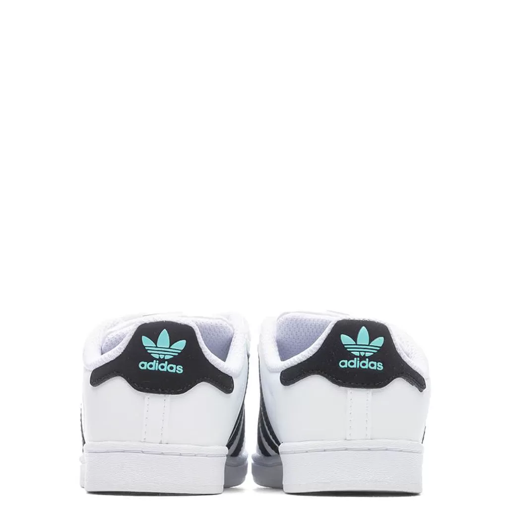 Adidas Originals x Kevin Lyons Toddler Superstar - White/Black