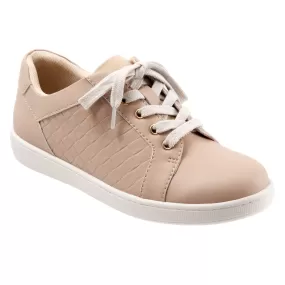 Adore Ivory Leather Lace-up Casuals