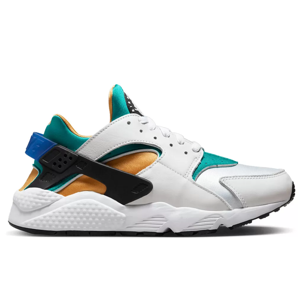 Air Huarache - White/Blue/Emerald