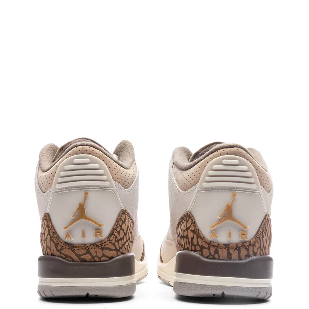 Air Jordan 3 Retro (PS) - Light Orewood Brown/Metallic Gold