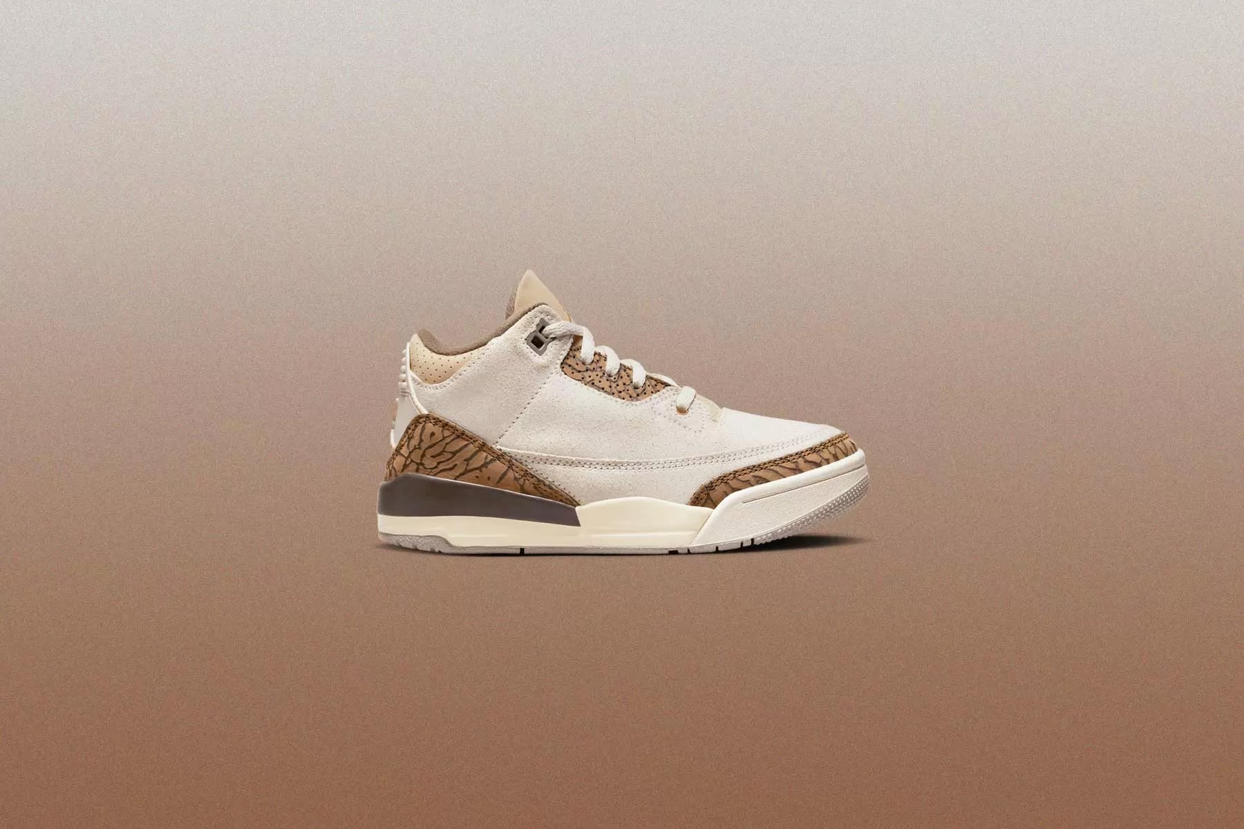 Air Jordan 3 Retro (PS) - Light Orewood Brown/Metallic Gold