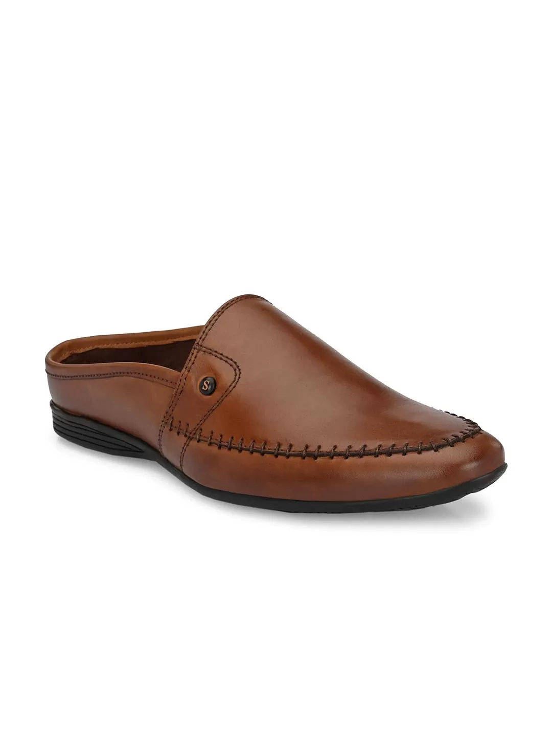 Alpha Brown Mules