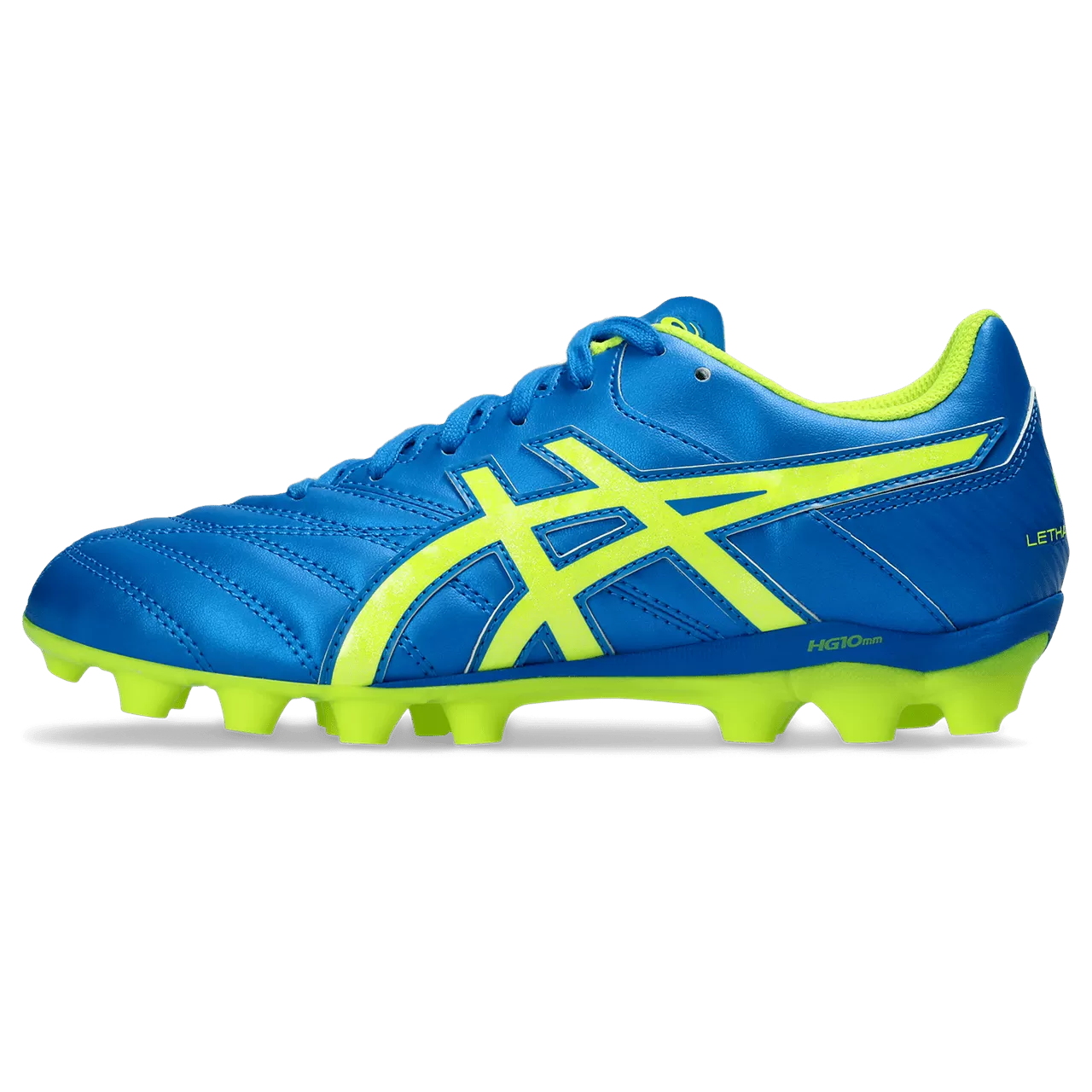 Asics Lethal Flash IT 2 GS Junior Football Boot ELECTRIC BLUE/YELLOW