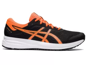 Asics Patriot 12 Men's Running Shoes - Black/Shocking Orange