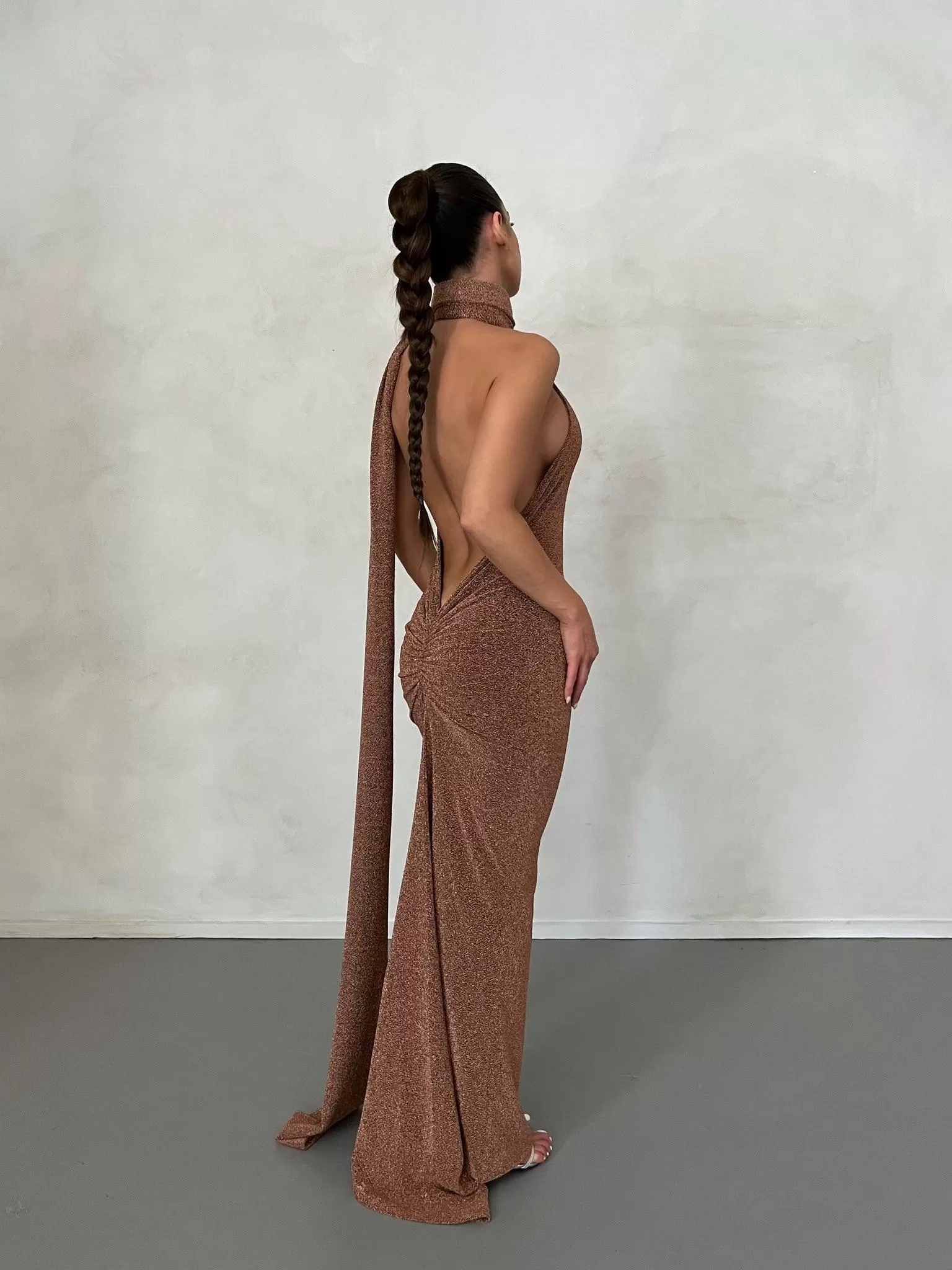 Aurora Gown - Bronze Gold