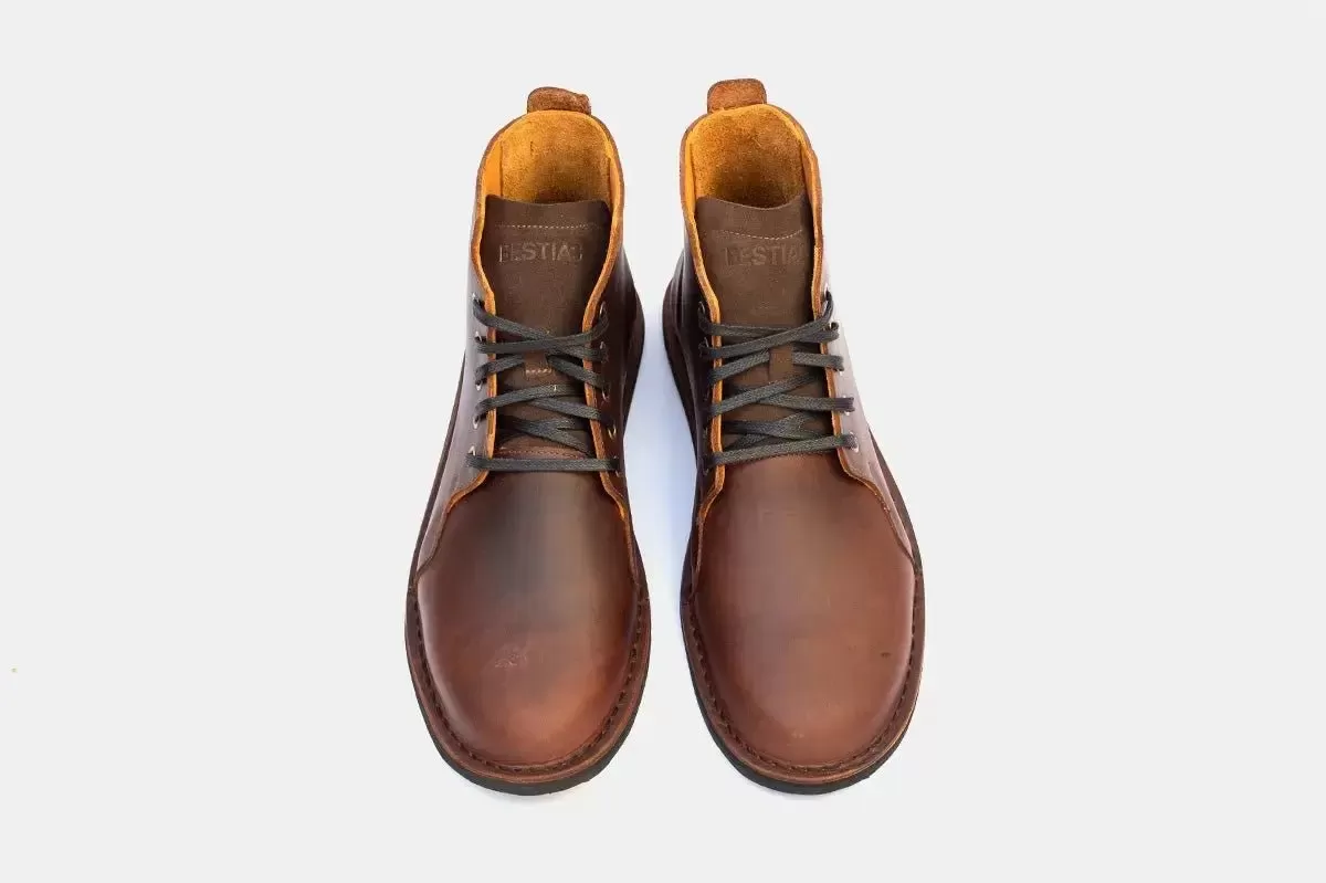 Botín Hombre - Pegaso Pull Up Brown