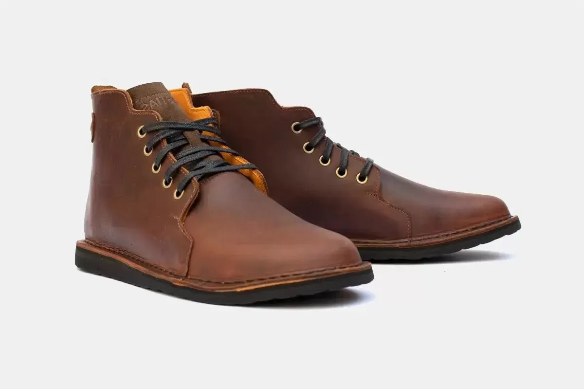 Botín Hombre - Pegaso Pull Up Brown