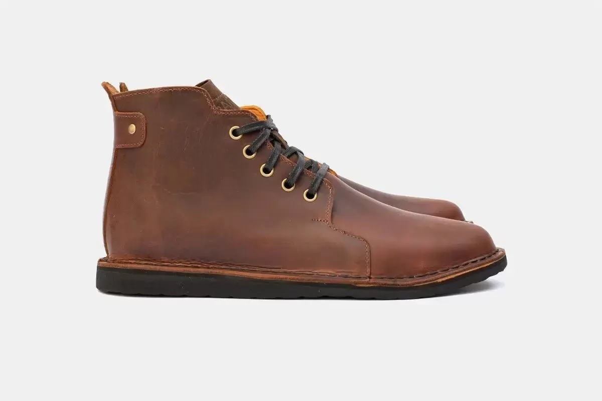 Botín Hombre - Pegaso Pull Up Brown