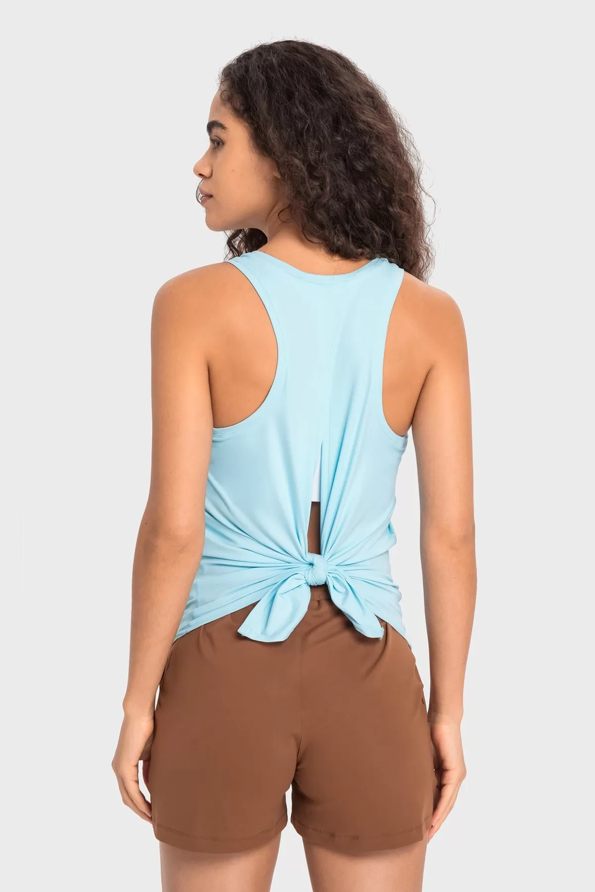 Breathable Strappy Back Sport Tank