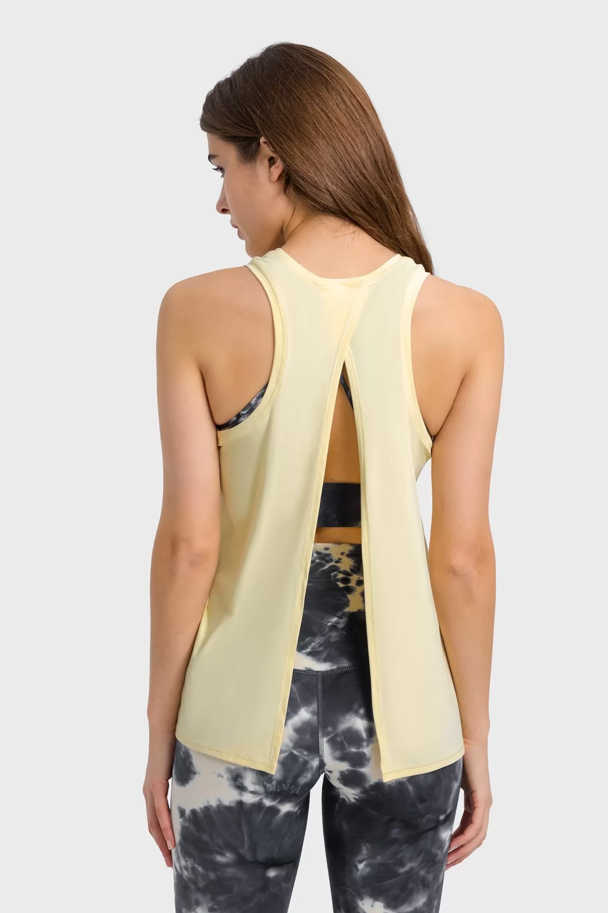 Breathable Strappy Back Sport Tank