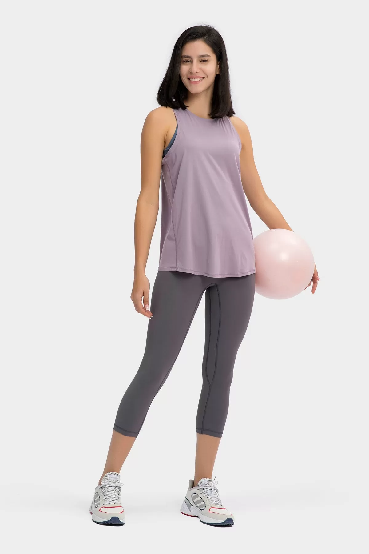 Breathable Strappy Back Sport Tank