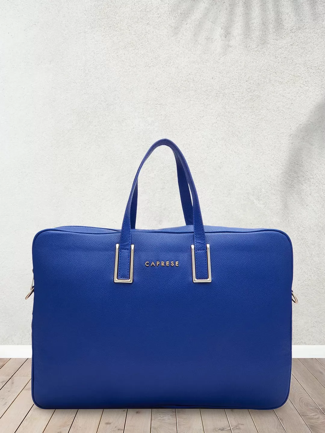 Caprese Cora Laptop Tote Large Blue