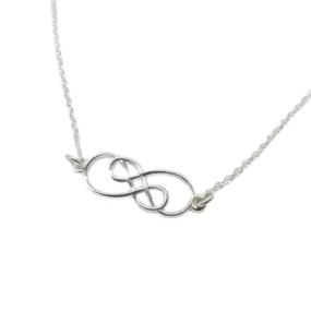 Cara (Friendship Knot) Horizontal Pendant