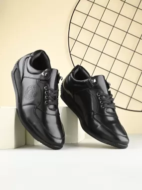 Clamor Black Lace-Ups