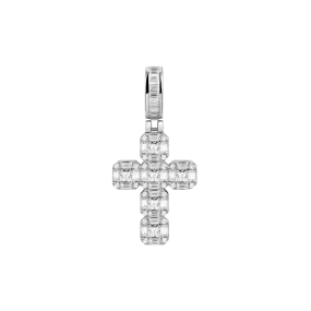 Cluster Cross Pendant