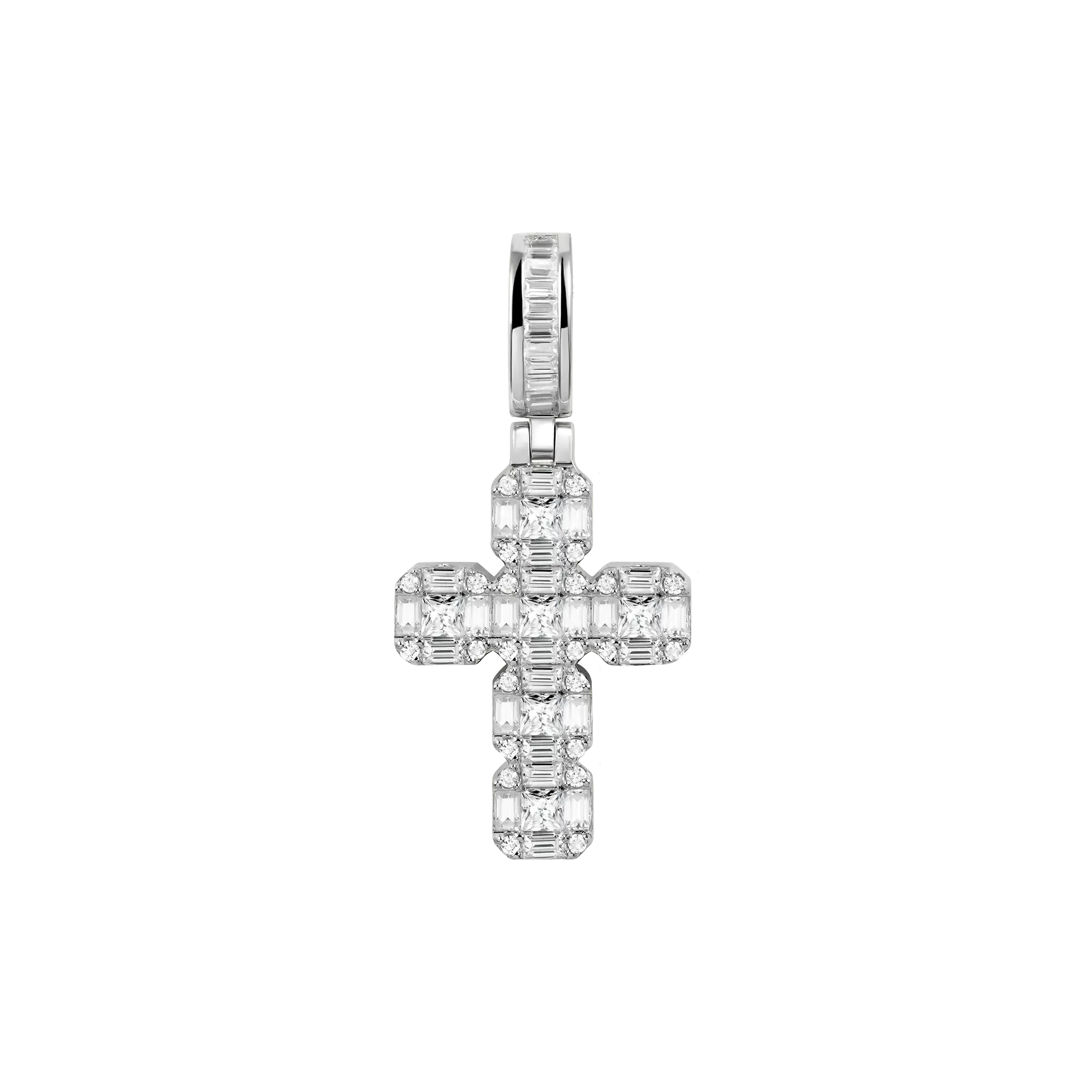 Cluster Cross Pendant