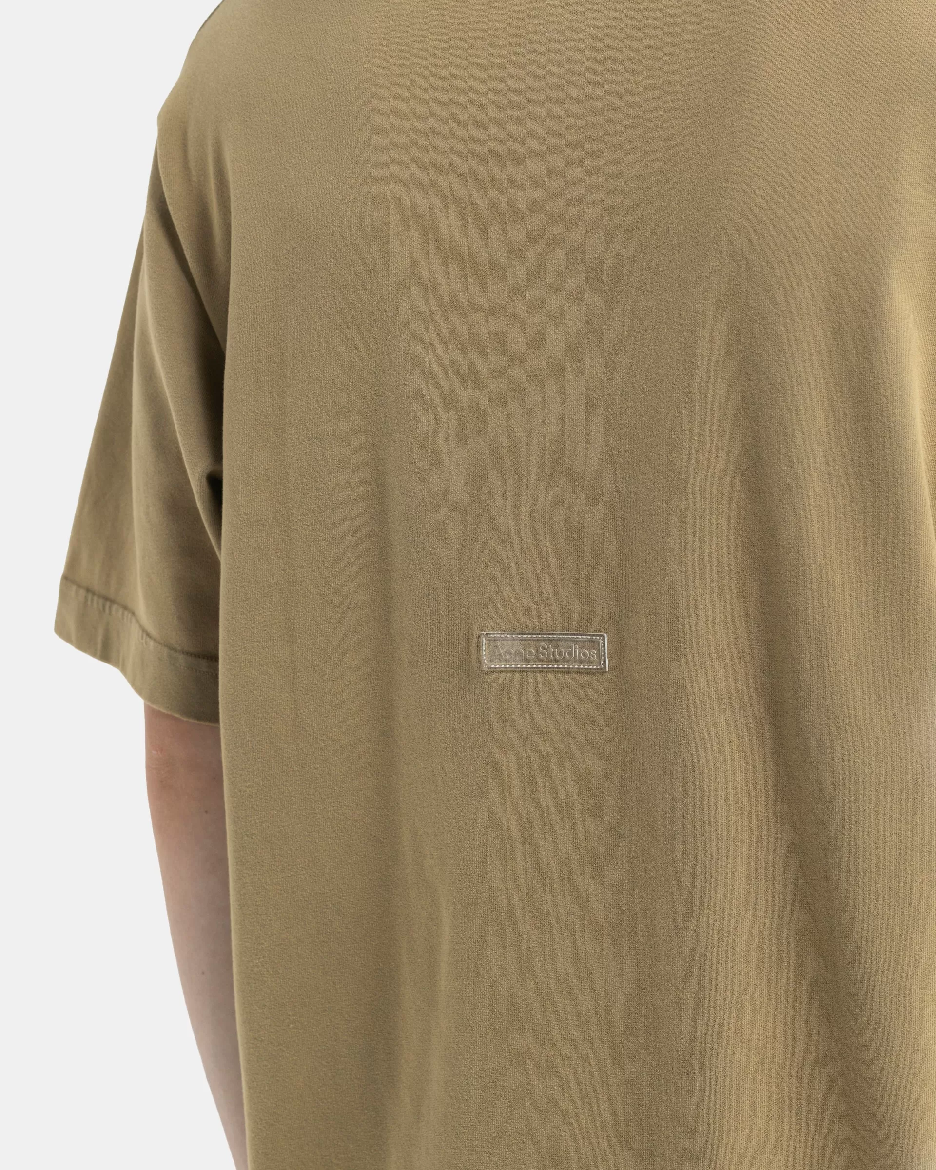 Crew Neck T-Shirt in Sage Green