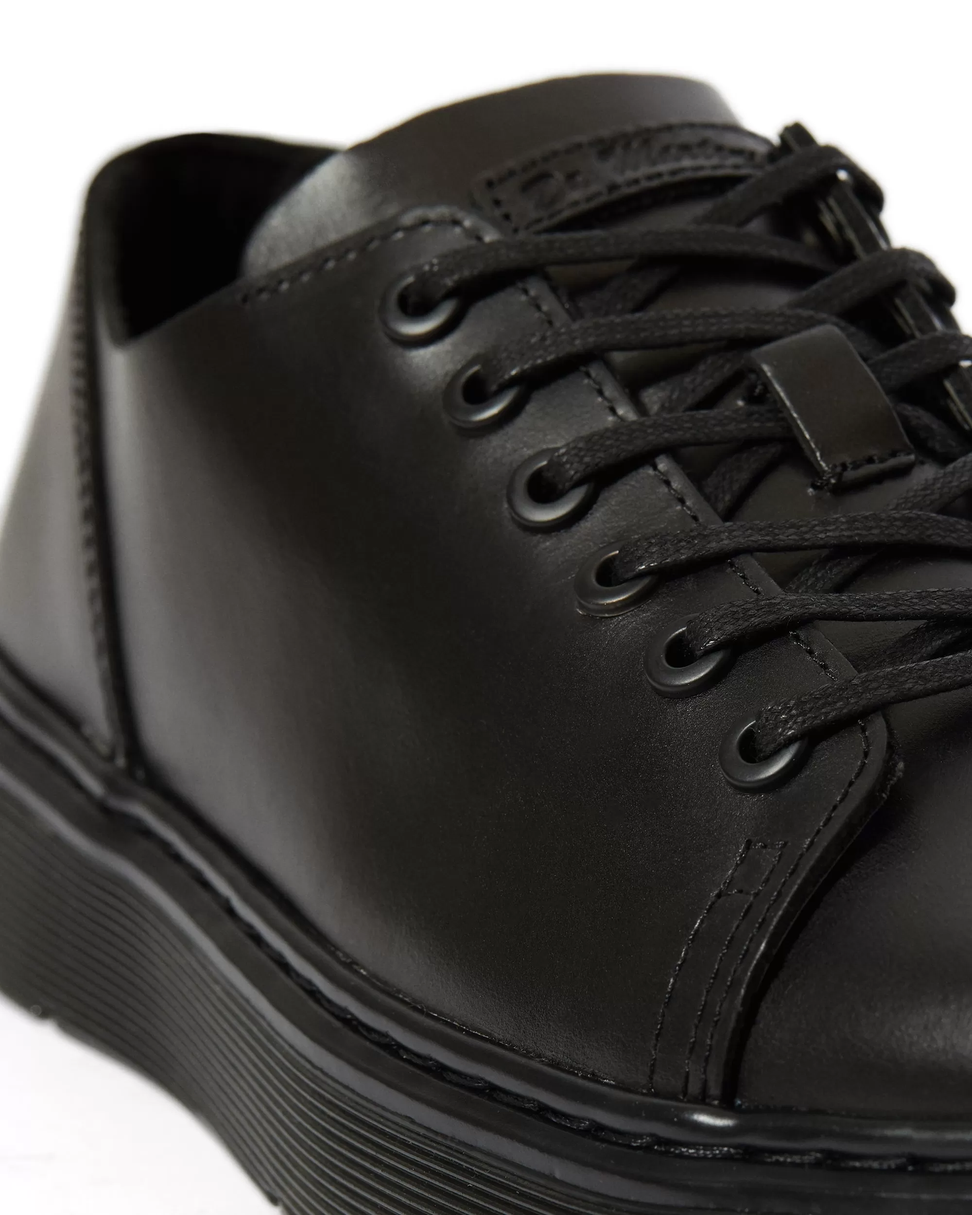 DANTE BLACK BRANDO LEATHER CASUAL SHOES