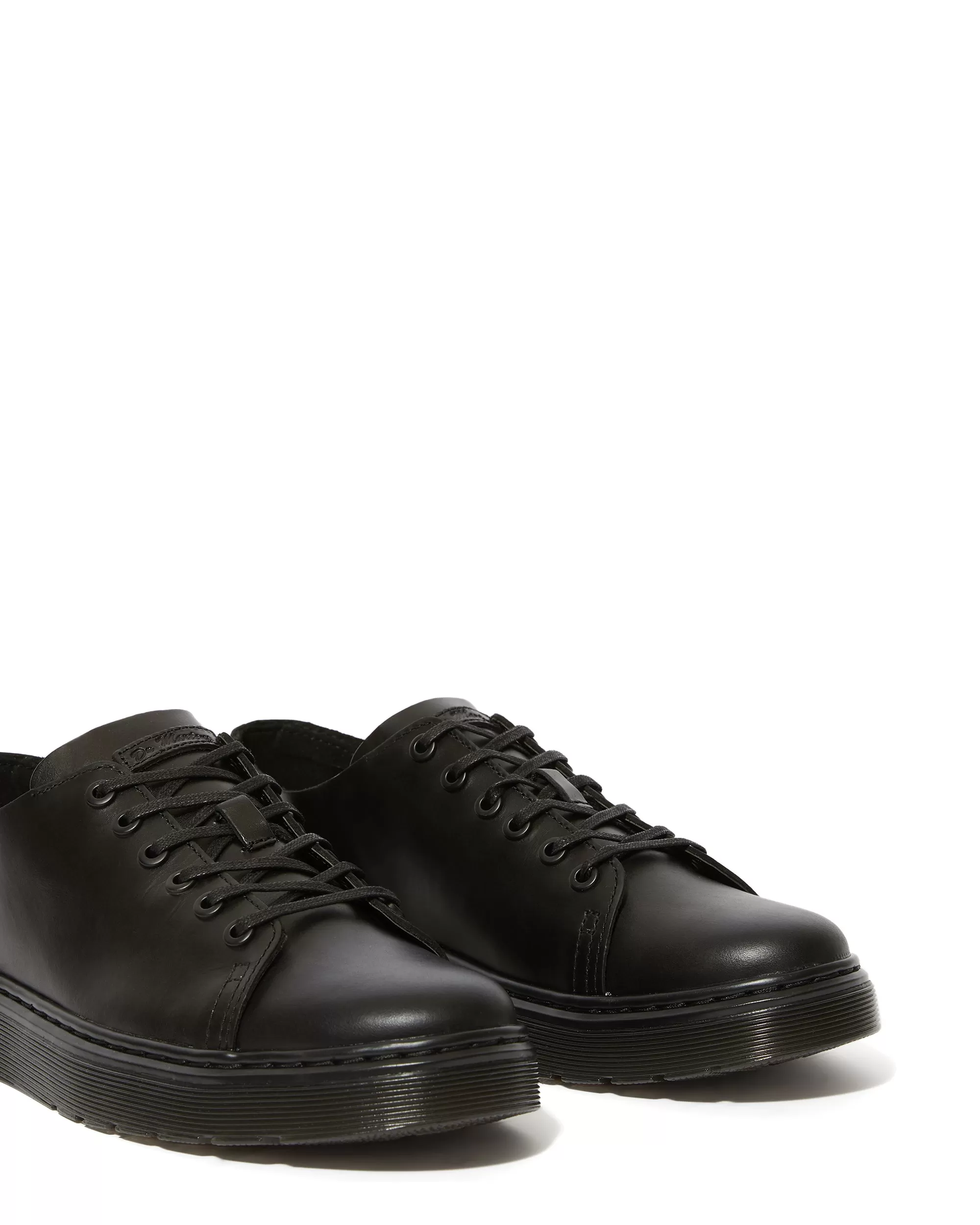 DANTE BLACK BRANDO LEATHER CASUAL SHOES