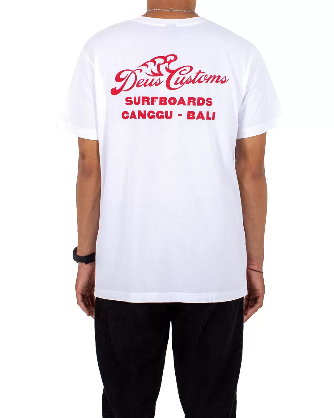 DEUS SURFBOARD CANGGU TEE OG - WHITE