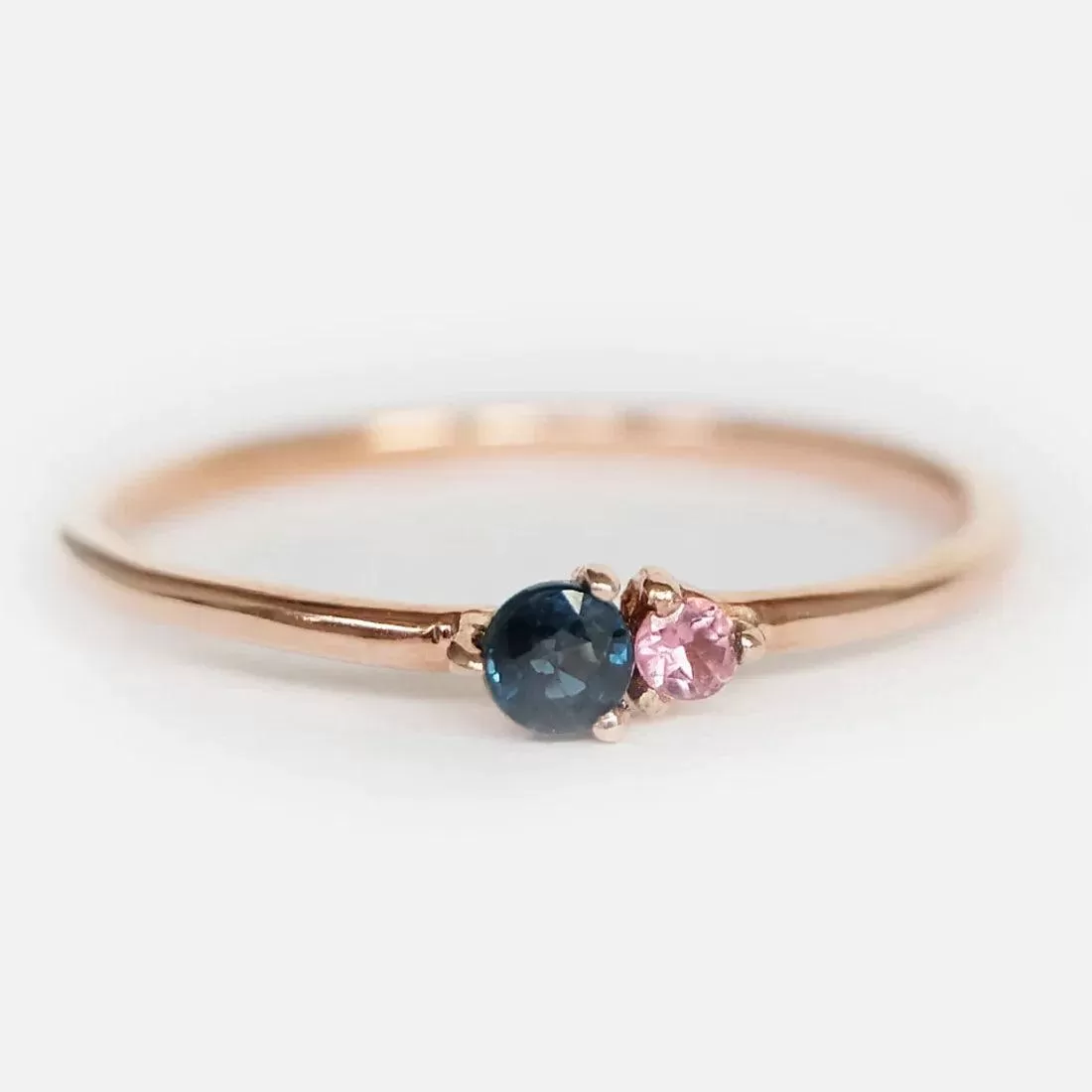 Dual Birthstone Ring Theano