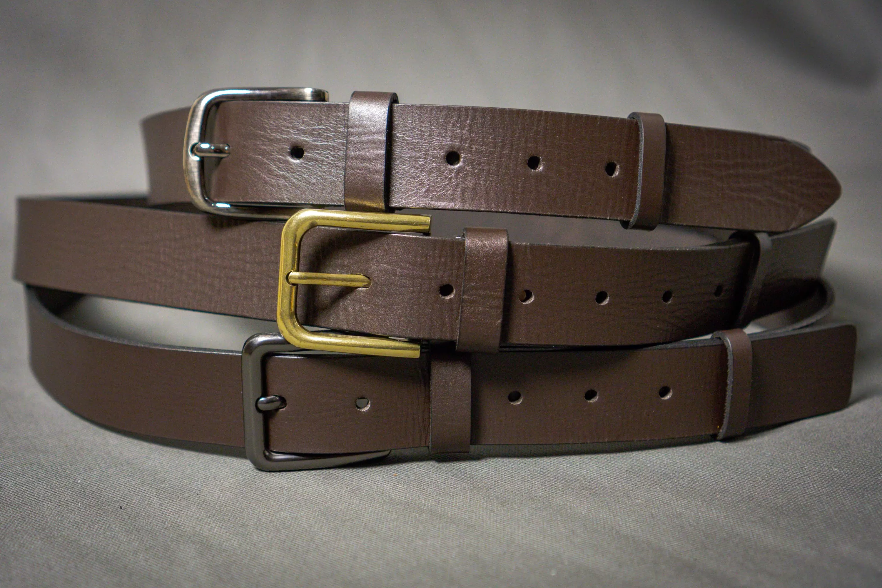 Durable Leather Belt 38 mm | Brown collection | Handcrafted | Personalization Available