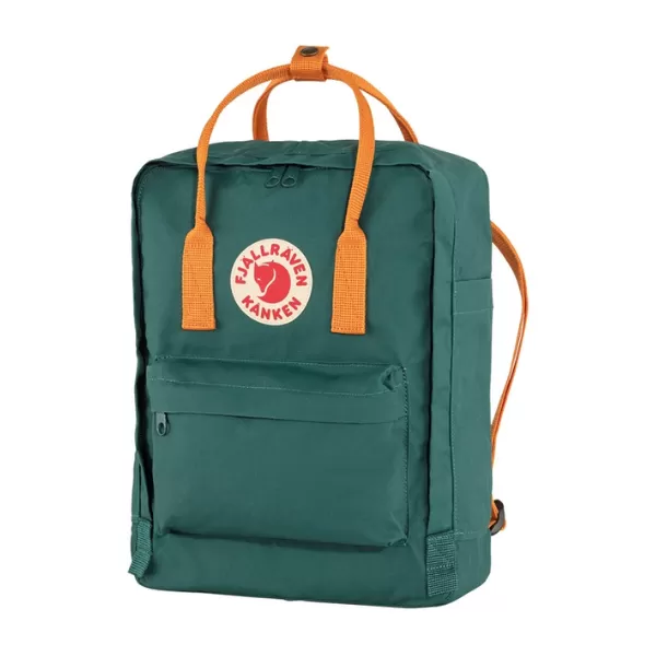 Fjallraven Kanken Backpack - Arctic Green/Spicy Orange