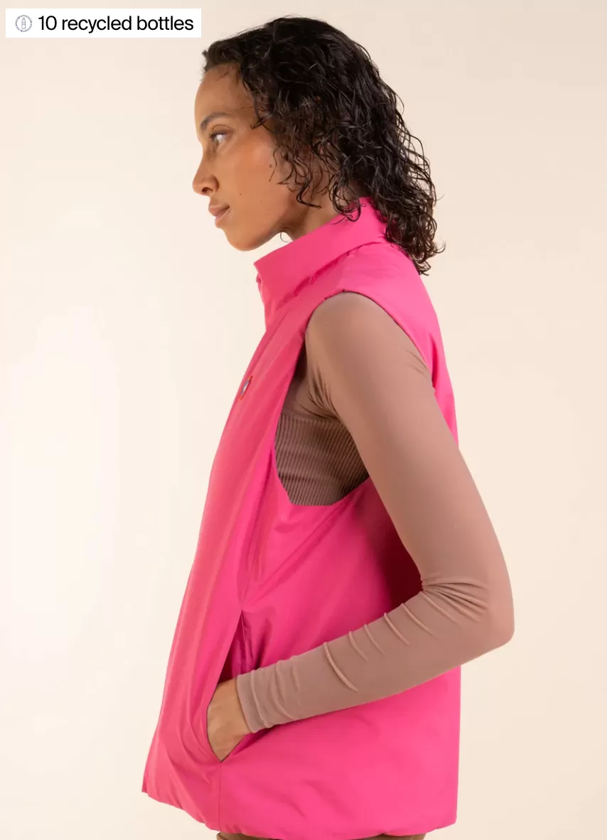 Flotte 22044 vest, Opera down hoodie outerwear