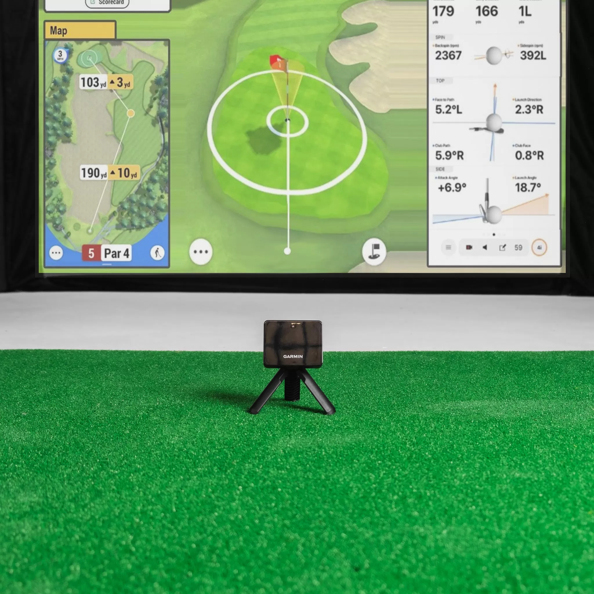 Garmin R10 Home Golf Simulator Bundle