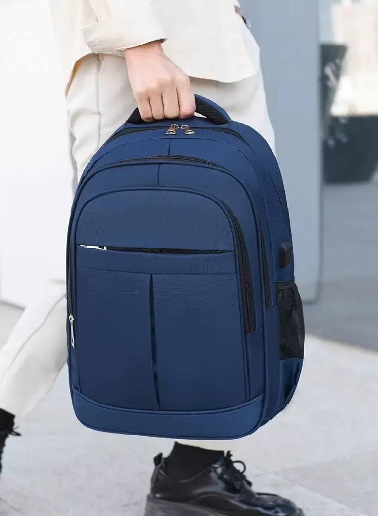 GB School Bag 1215 Business Office Work Men's Backpack Multifunctional Laptop Waterproof Oxford Cloth School Bag