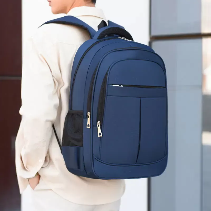 GB School Bag 1215 Business Office Work Men's Backpack Multifunctional Laptop Waterproof Oxford Cloth School Bag