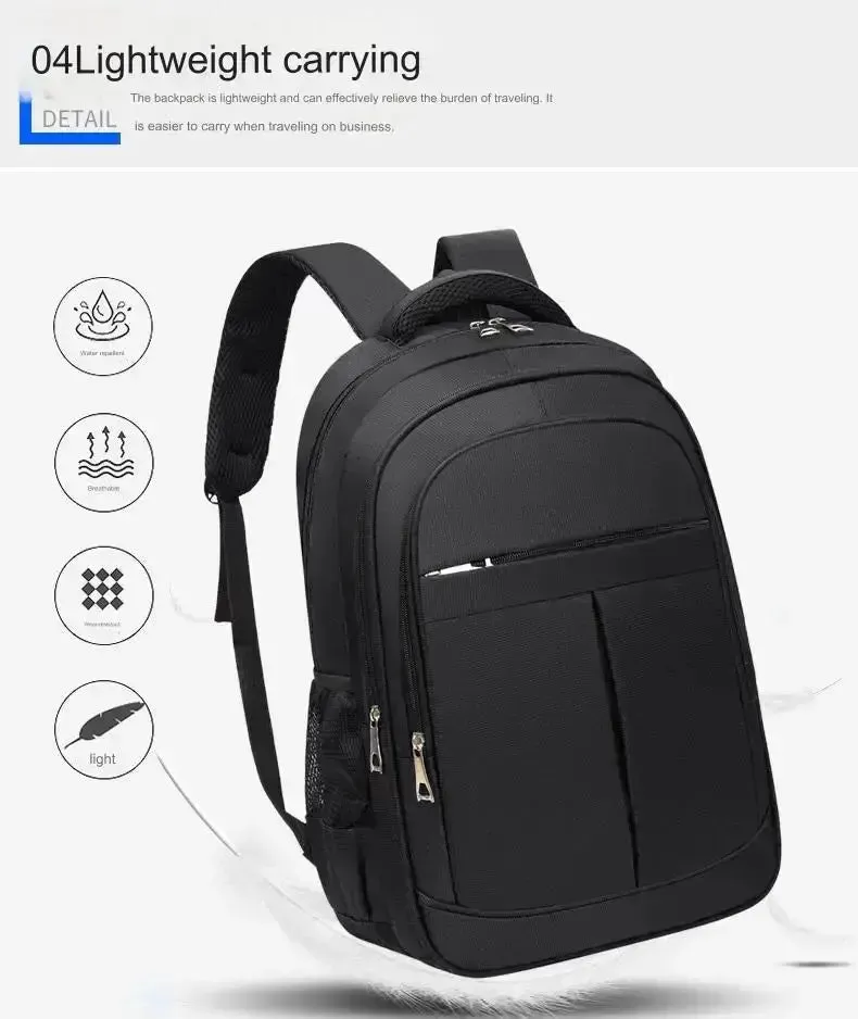 GB School Bag 1215 Business Office Work Men's Backpack Multifunctional Laptop Waterproof Oxford Cloth School Bag