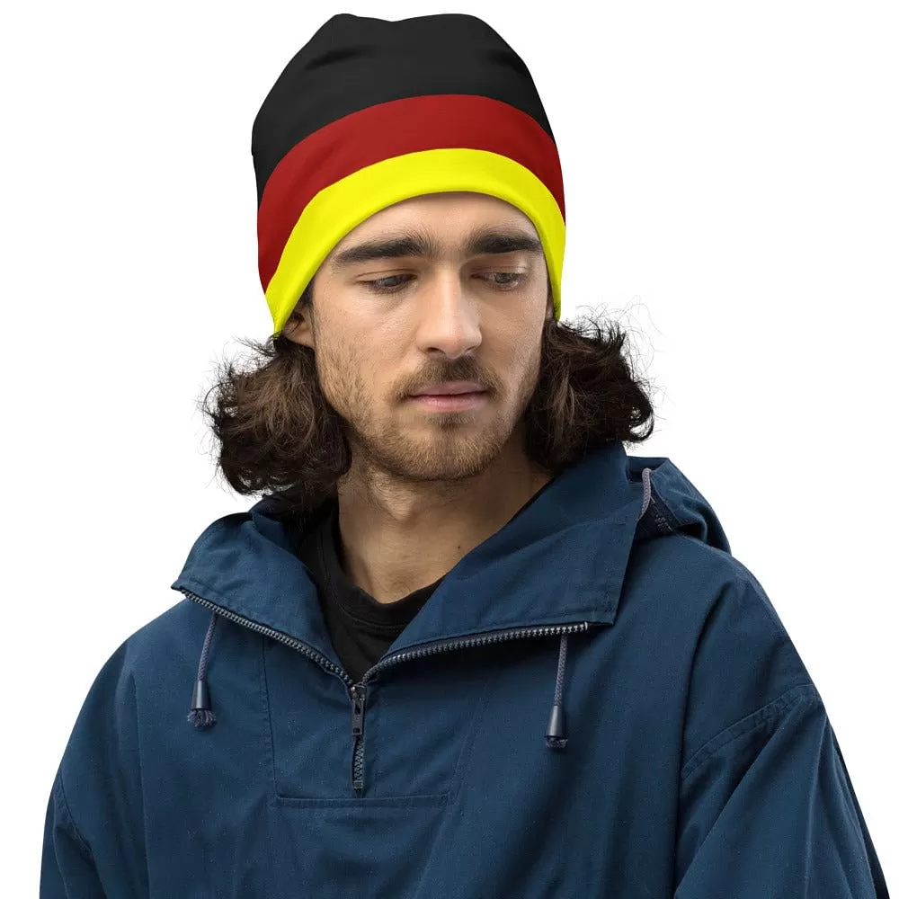 German Beanie / Flag Beanie / German Flag Print