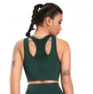 Halter Bra-Green