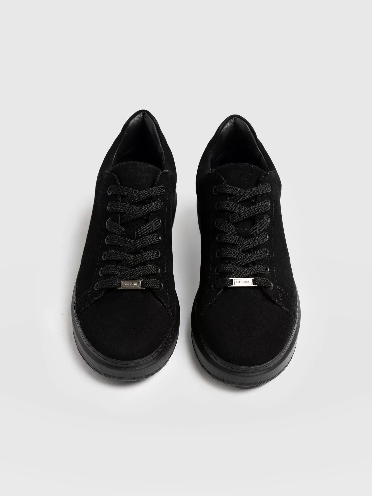 Hampstead Trainer - Black Suede