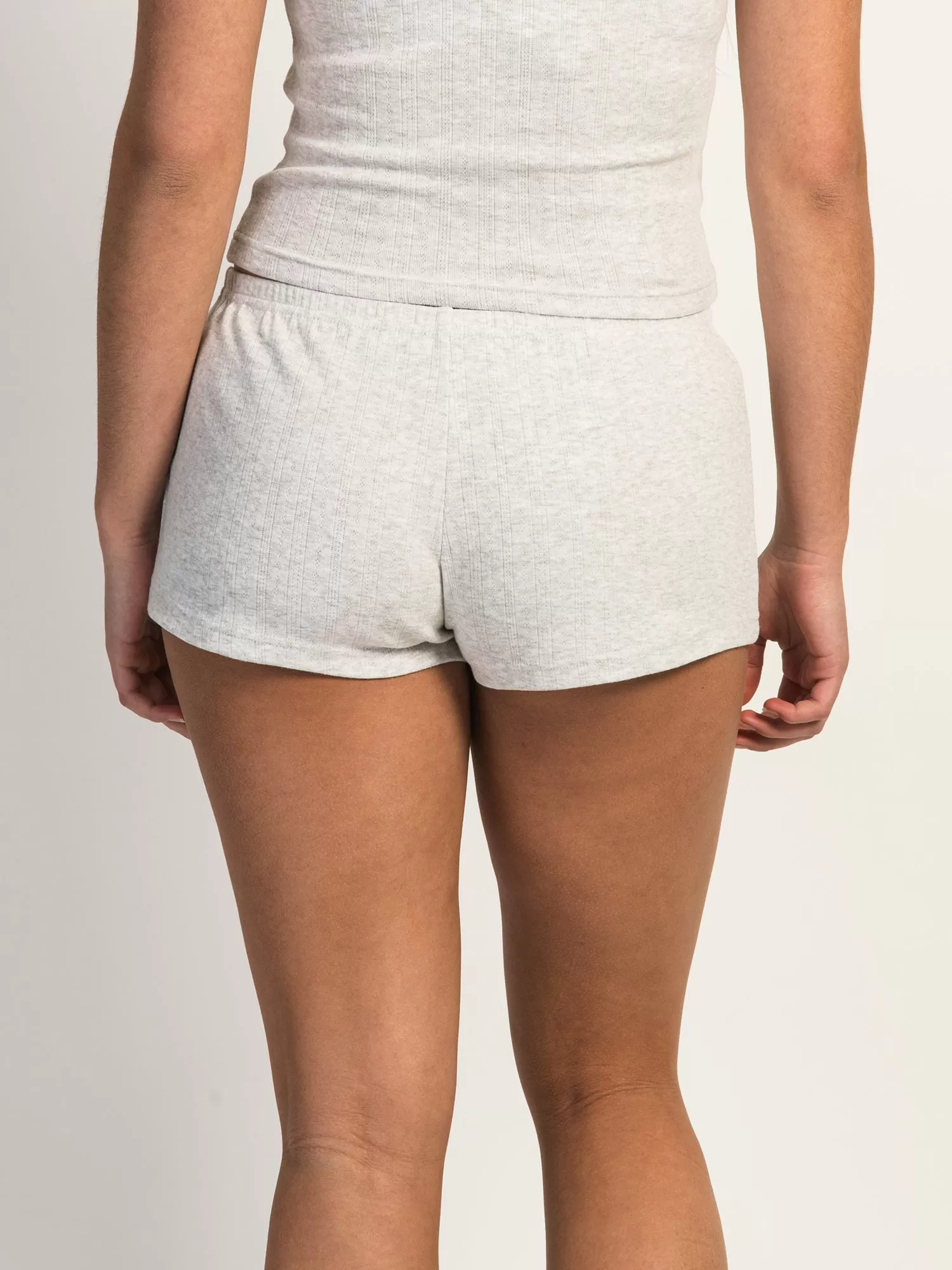 HARLOW MADELINE MELANGE SHORT - CLOUD