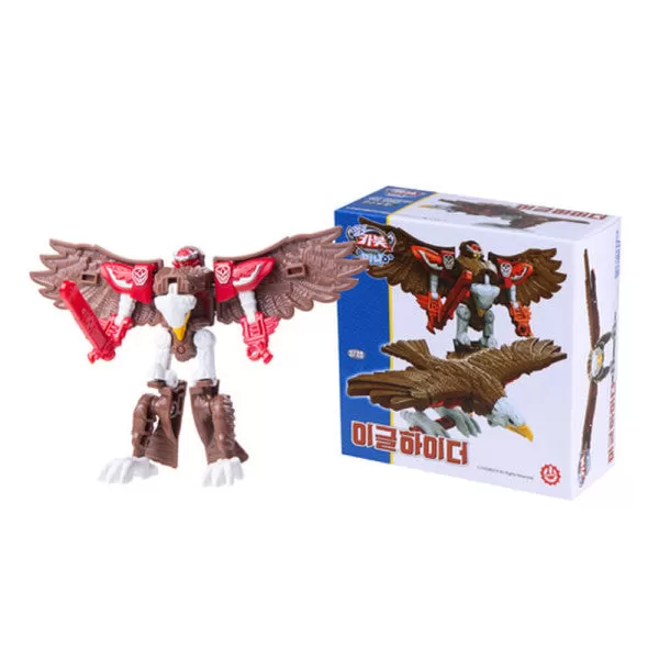 Hello Carbot Mini Eagle Hider Transformer Robot Toys Kids Boys Gifts