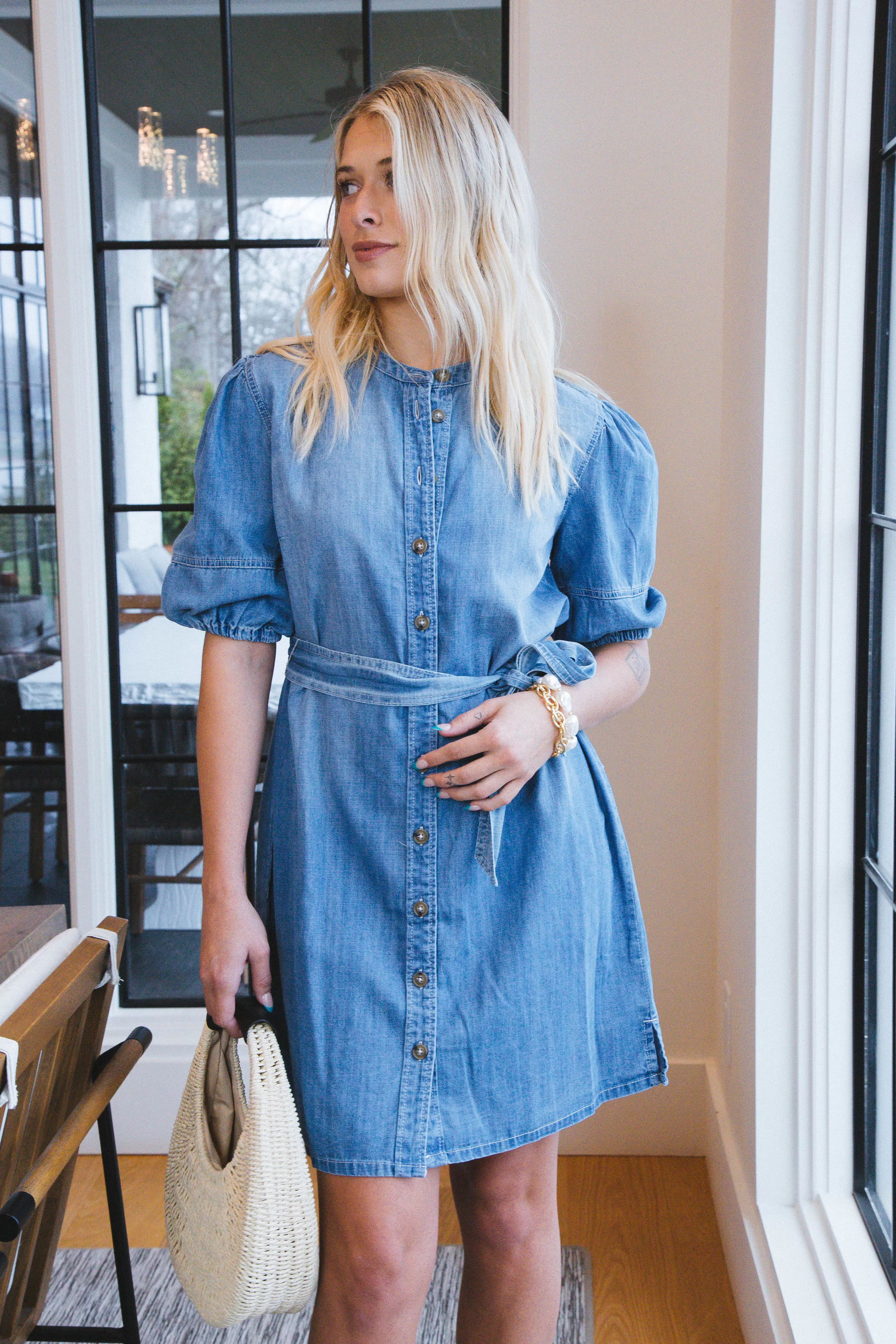 Hit The Scene Shirt Dress, Bit of Blue Wash | Sanctuary