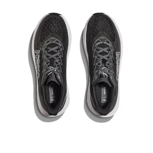 HOKA Women's Mach 6 (Medium Width) Black/White