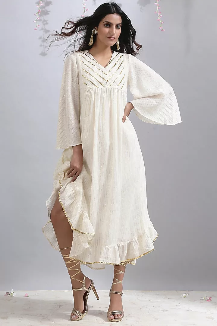 Ivory Asymmetrical Tunic