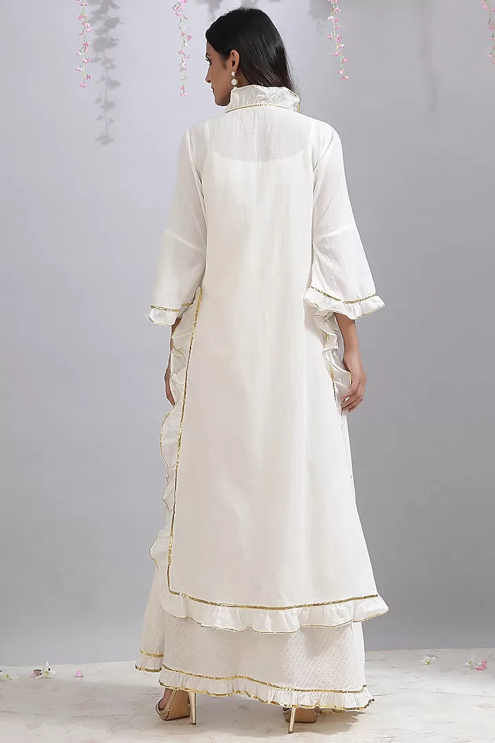 Ivory Asymmetrical Tunic