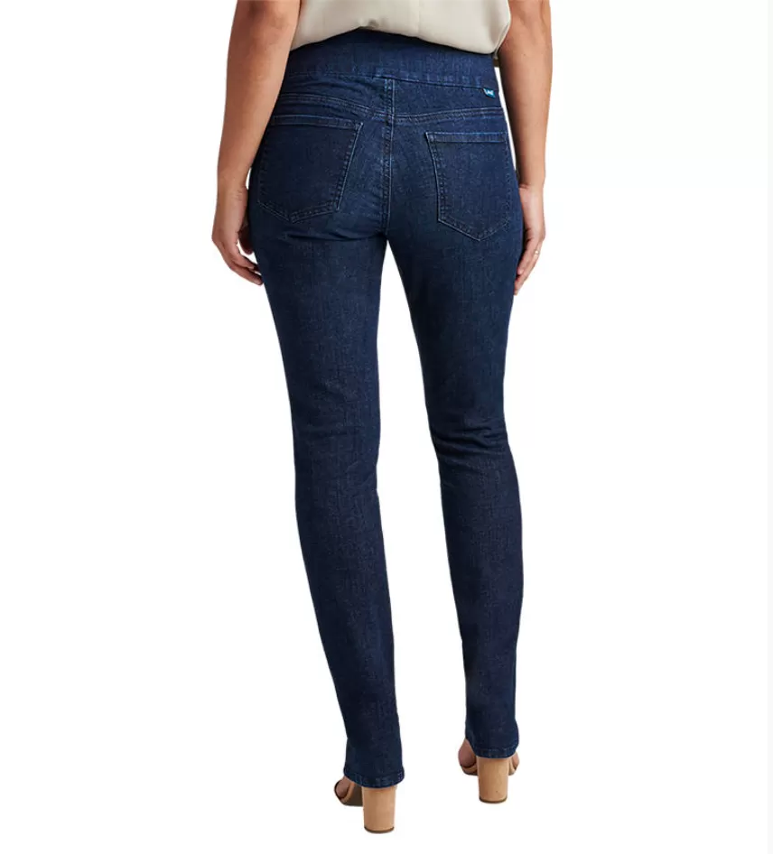 Jag Peri straight jeans, midrise (pull-on)