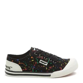 Jazzin Black Splash Trainers